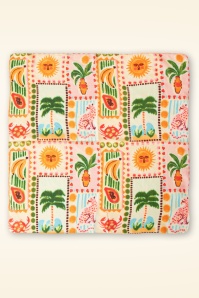 Princesse Nomade  - Carré de Soie zijden sjaaltje in Riviera  2