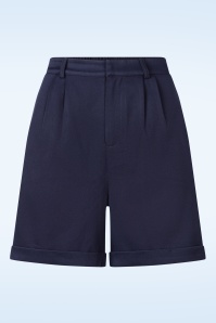 Topvintage Boutique Collection - Topvintage exclusive ~ Kiana short in marineblauw 2