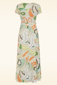 Vintage Chic for Topvintage - Topvintage exclusive ~ Euforia Elegance maxi jurk in multi 3