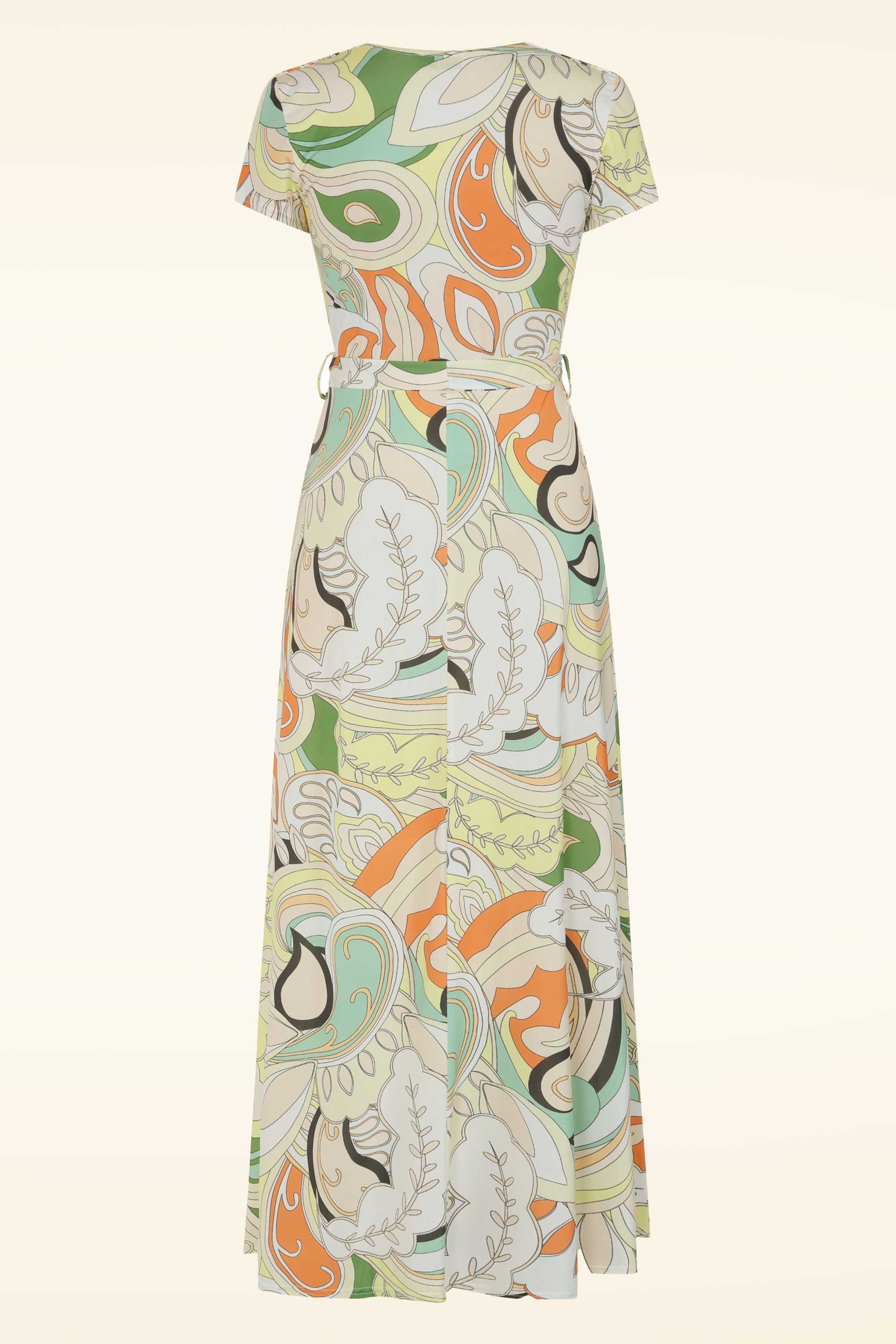 Vintage Chic for Topvintage - Topvintage exclusive ~ Euforia Elegance maxi jurk in multi 3