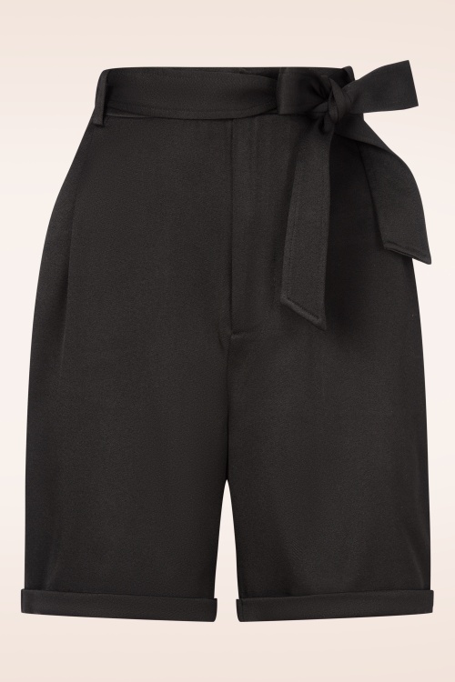 Topvintage Boutique Collection - Topvintage exclusive ~ Sophia short in zwart 2