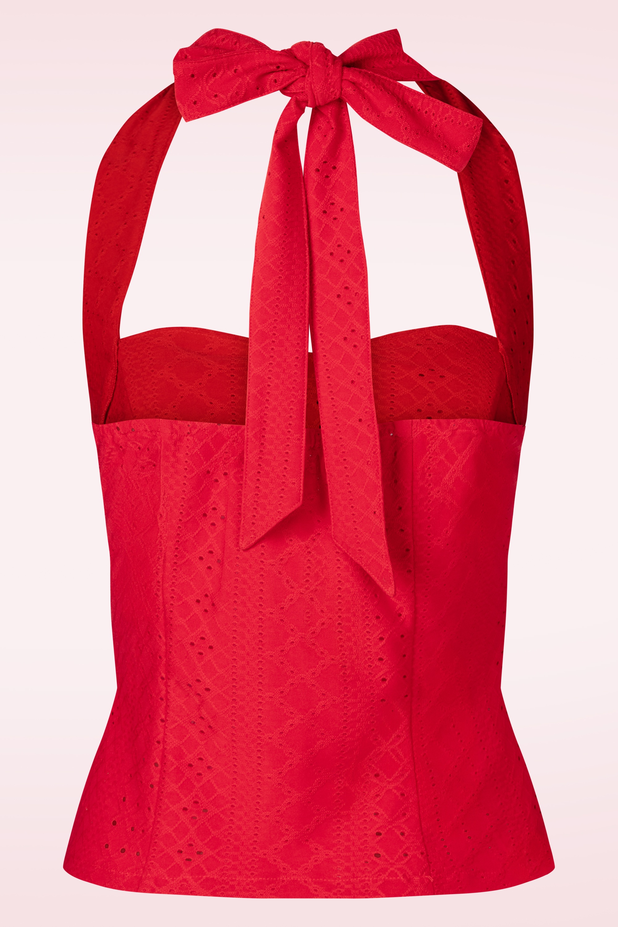 Topvintage Boutique Collection - Topvintage Exclusive ~ Betty Isabella top in rood 4