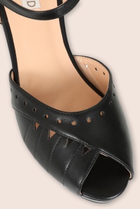 Banned Retro - Sunny Daze sleehakken in zwart 2