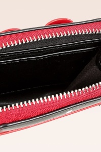 Banned Retro - Cherries And Bows portemonneetje in zwart 3