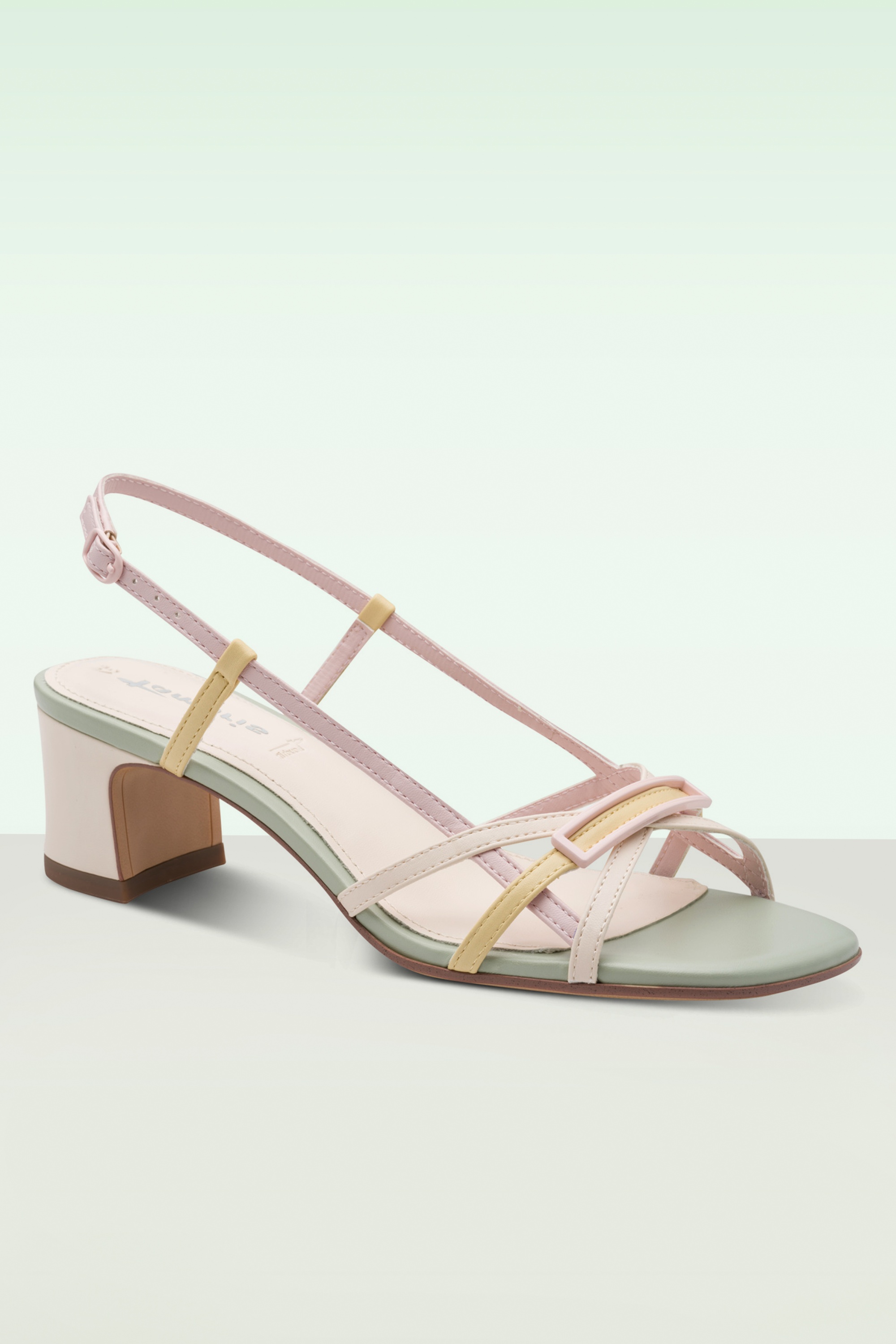 Tamaris - Sorbet Step Vegan sandaaltjes in pastel 2