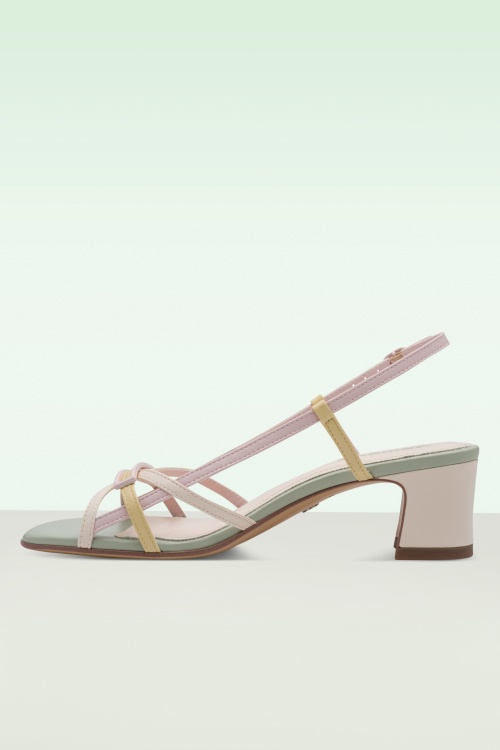 Tamaris - Sorbet Step Vegan sandaaltjes in pastel 4