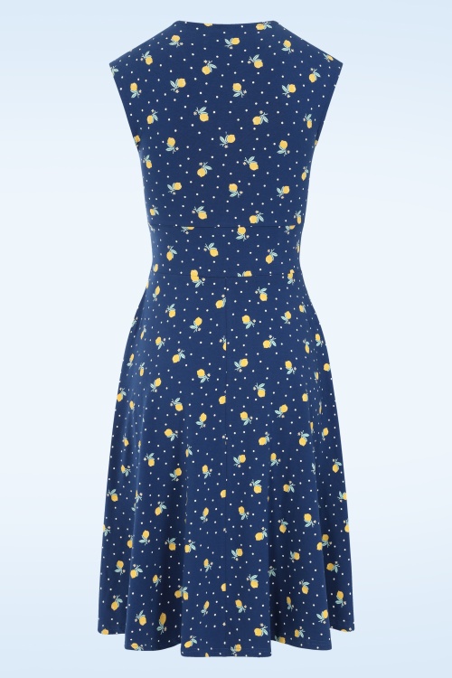 Blutsgeschwister - Shalala Tralala zomer jurk in love lemon rain 3