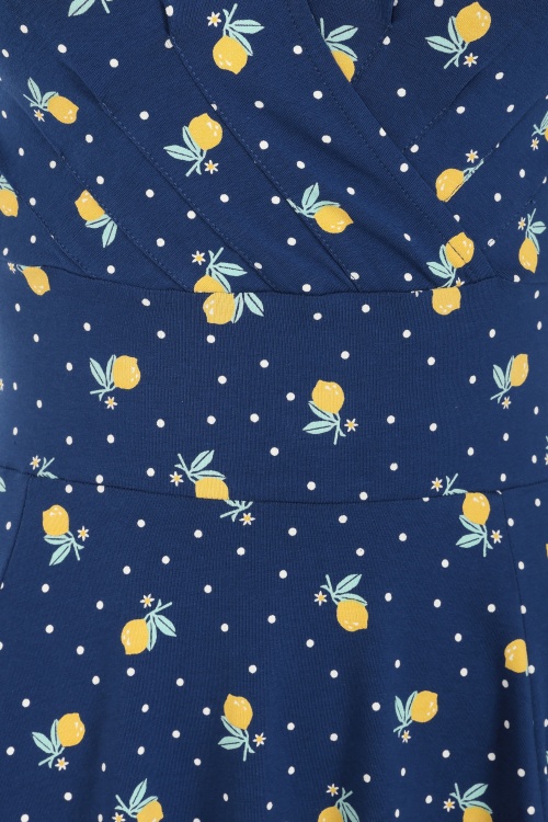 Blutsgeschwister - Shalala Tralala zomer jurk in love lemon rain 2