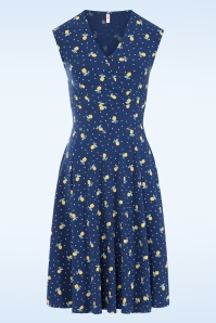 Blutsgeschwister - Shalala Tralala zomer jurk in love lemon rain