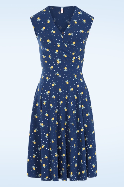 Blutsgeschwister - Shalala Tralala zomer jurk in Love Tropical Meadow