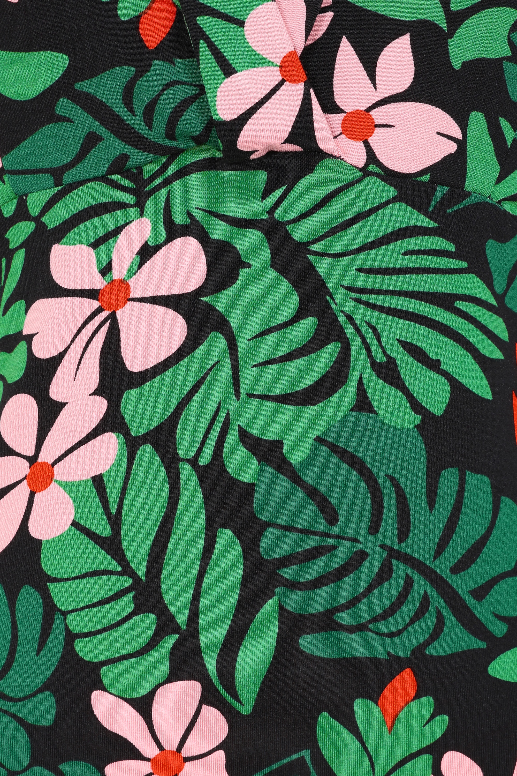 Blutsgeschwister - Mon Cher Cache-Coeur top in Dreaming Under Palm Leaf  2