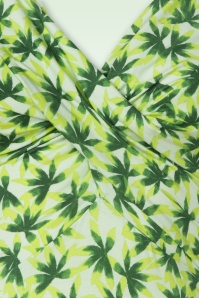 Surkana - Dani gedrapeerde strap jurk in lichtgroen 2