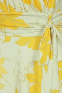 Vintage Chic for Topvintage - Topvintage exclusive ~ Jane Lily swing jurk in geel 2