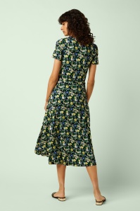 King Louie - Erica Senora jurk in zwart 3