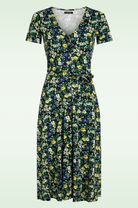 King Louie - Erica Senora jurk in zwart 2