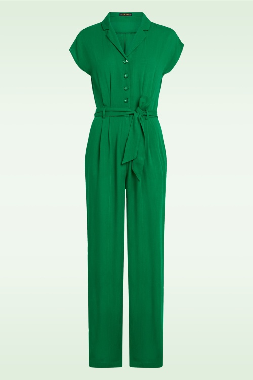 King Louie - Maria Atomic jumpsuit in very groen 2