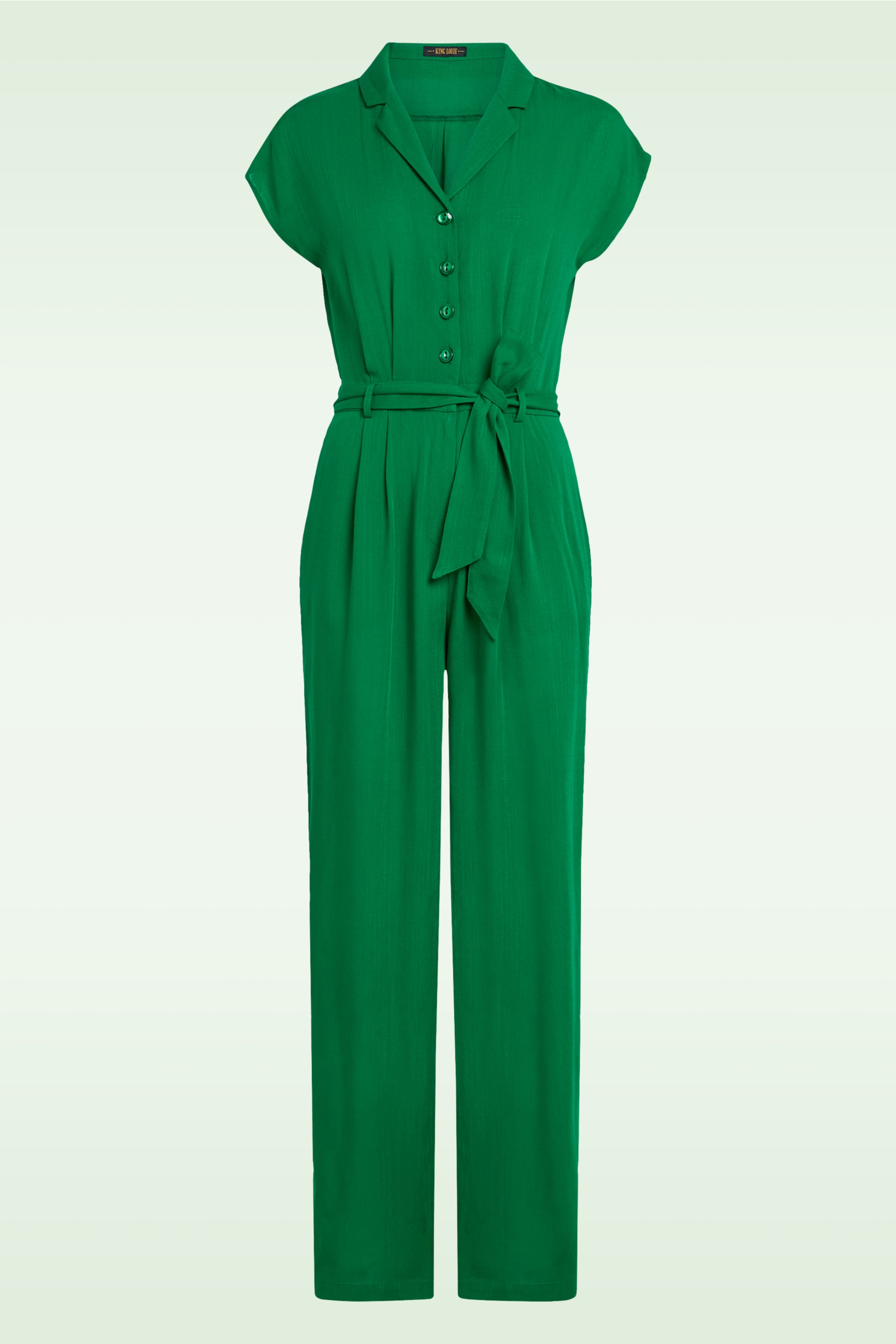 King Louie - Maria Atomic jumpsuit in very groen 2