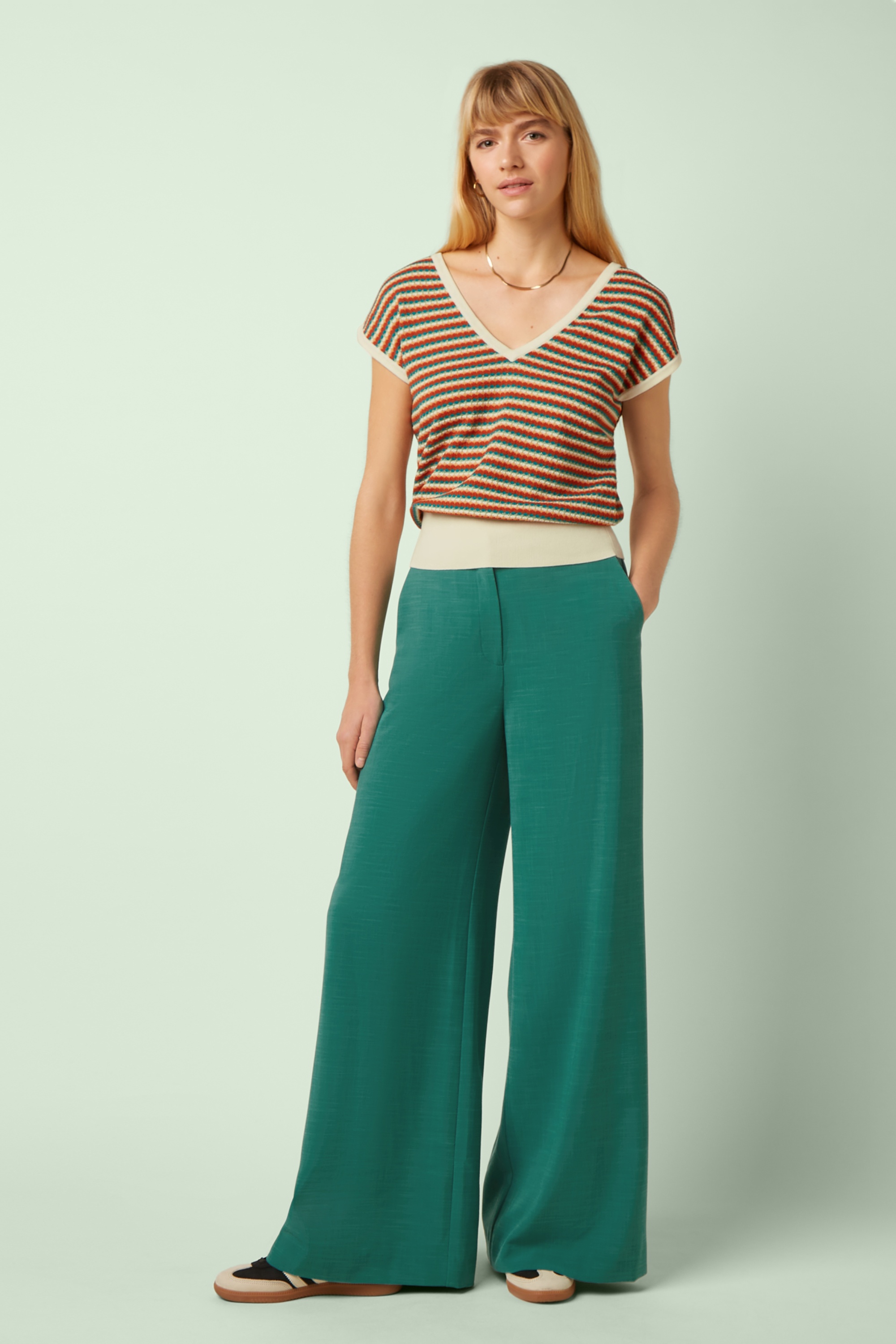 King Louie - Peppa Timba broek in nile groen