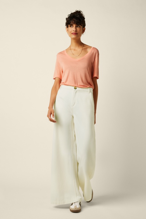 King Louie - Peppa Spring denim broek in ice cream