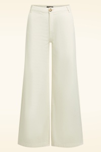 King Louie - Peppa Spring denim broek in ice cream 2