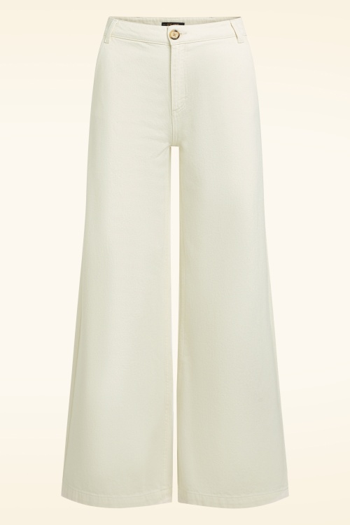 King Louie - Peppa Spring denim broek in ice cream 2