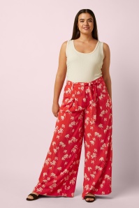 King Louie - Marnie The Haze broek in summer fig