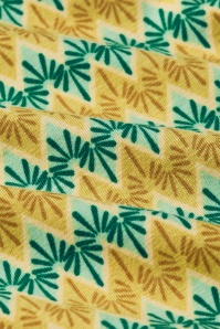 King Louie - Emmy Saro jurk in lentegeel 4