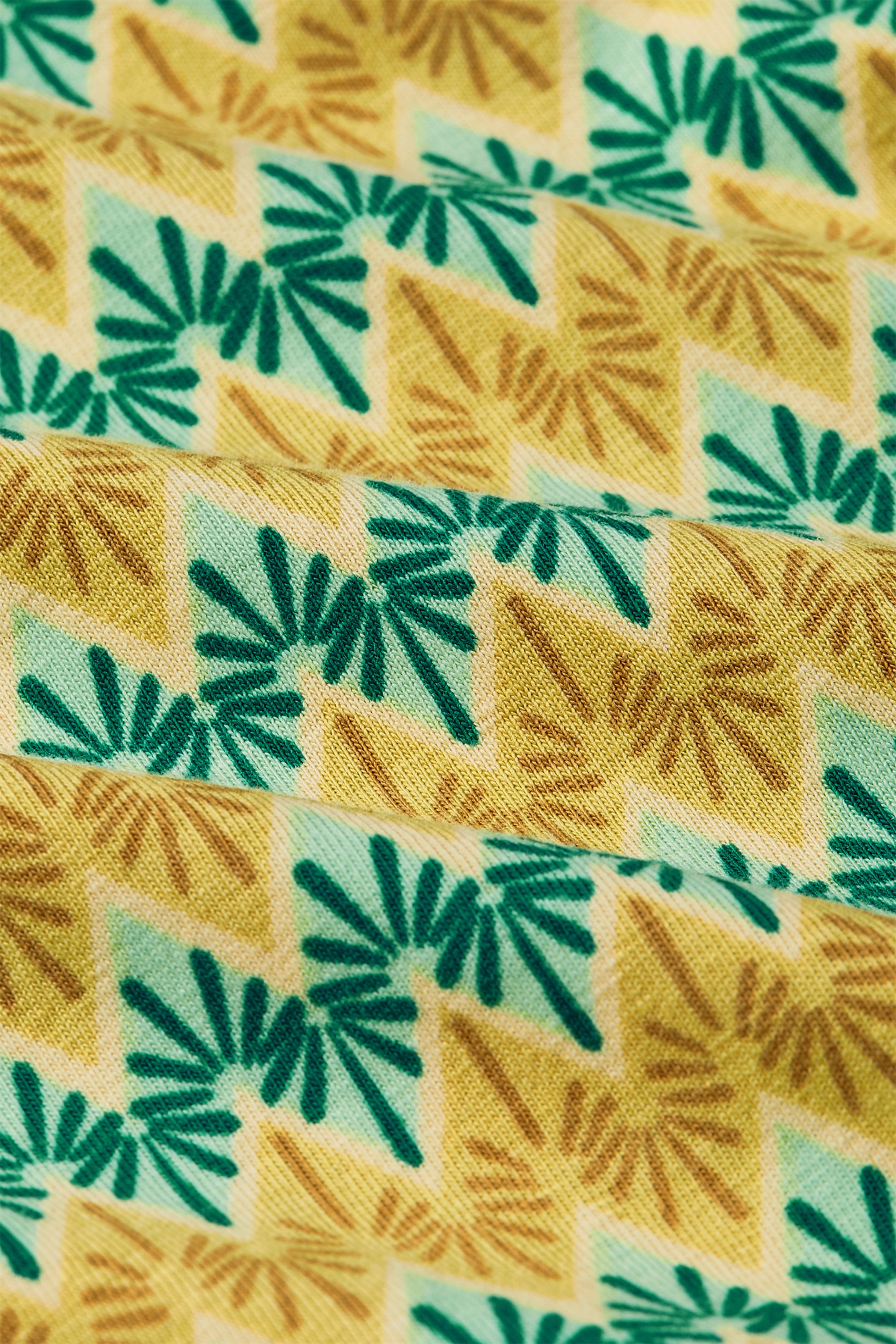 King Louie - Emmy Saro jurk in lentegeel 4