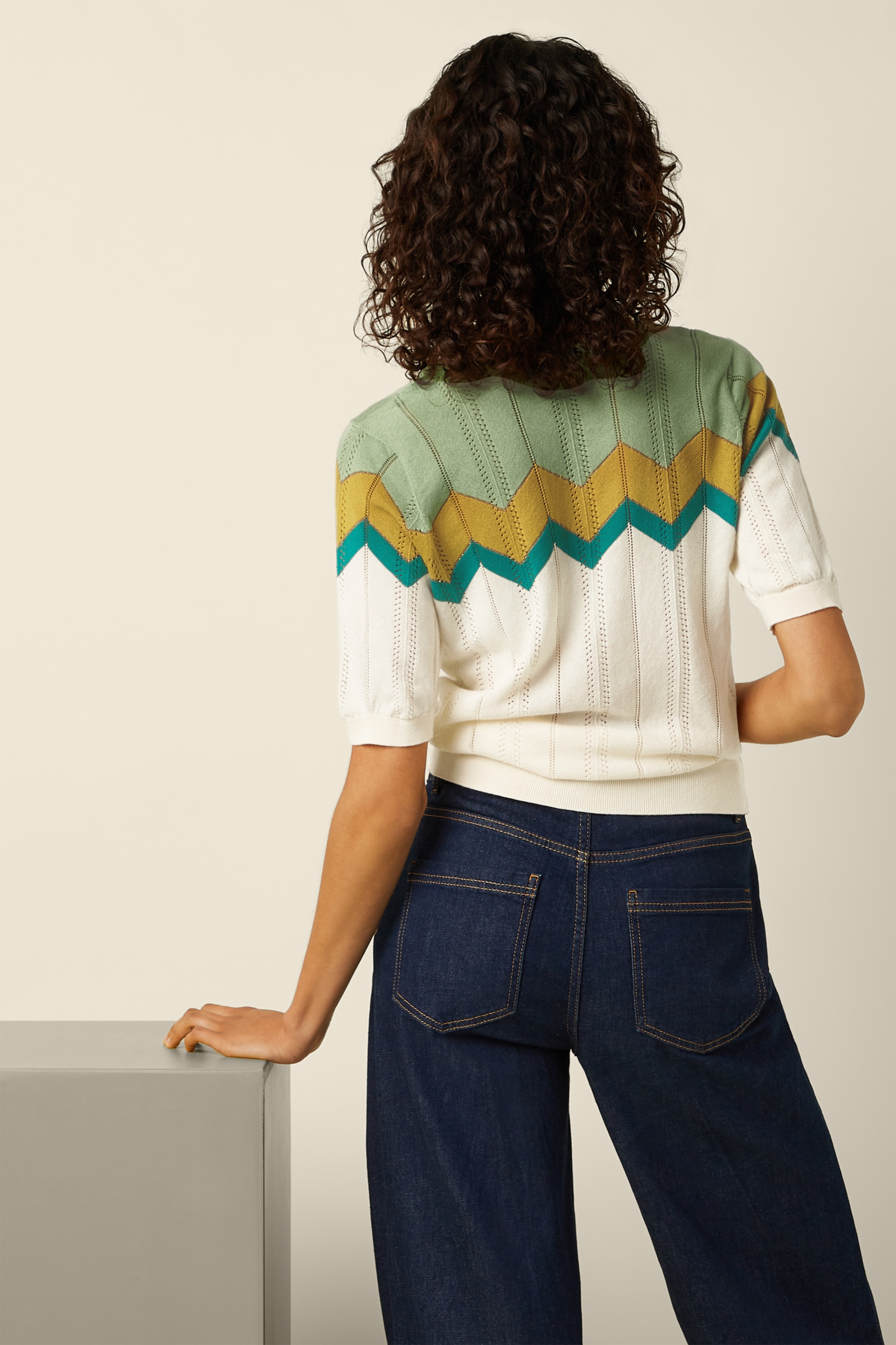 King Louie - Agnes Nova top in crème 3