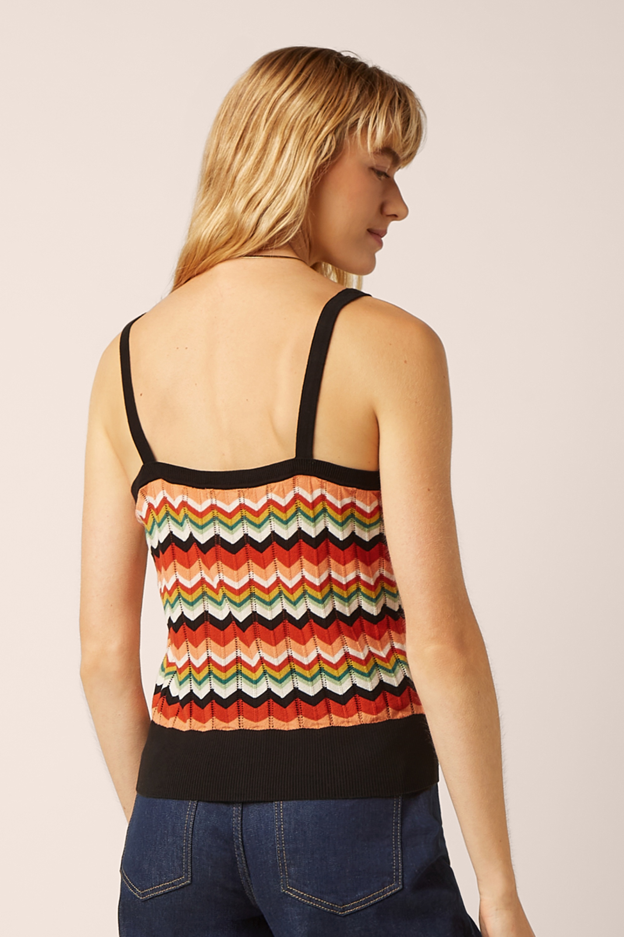 King Louie - Isa Le Roy gebreide top in multi 3