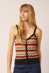 King Louie - Isa Le Roy gebreide top in multi