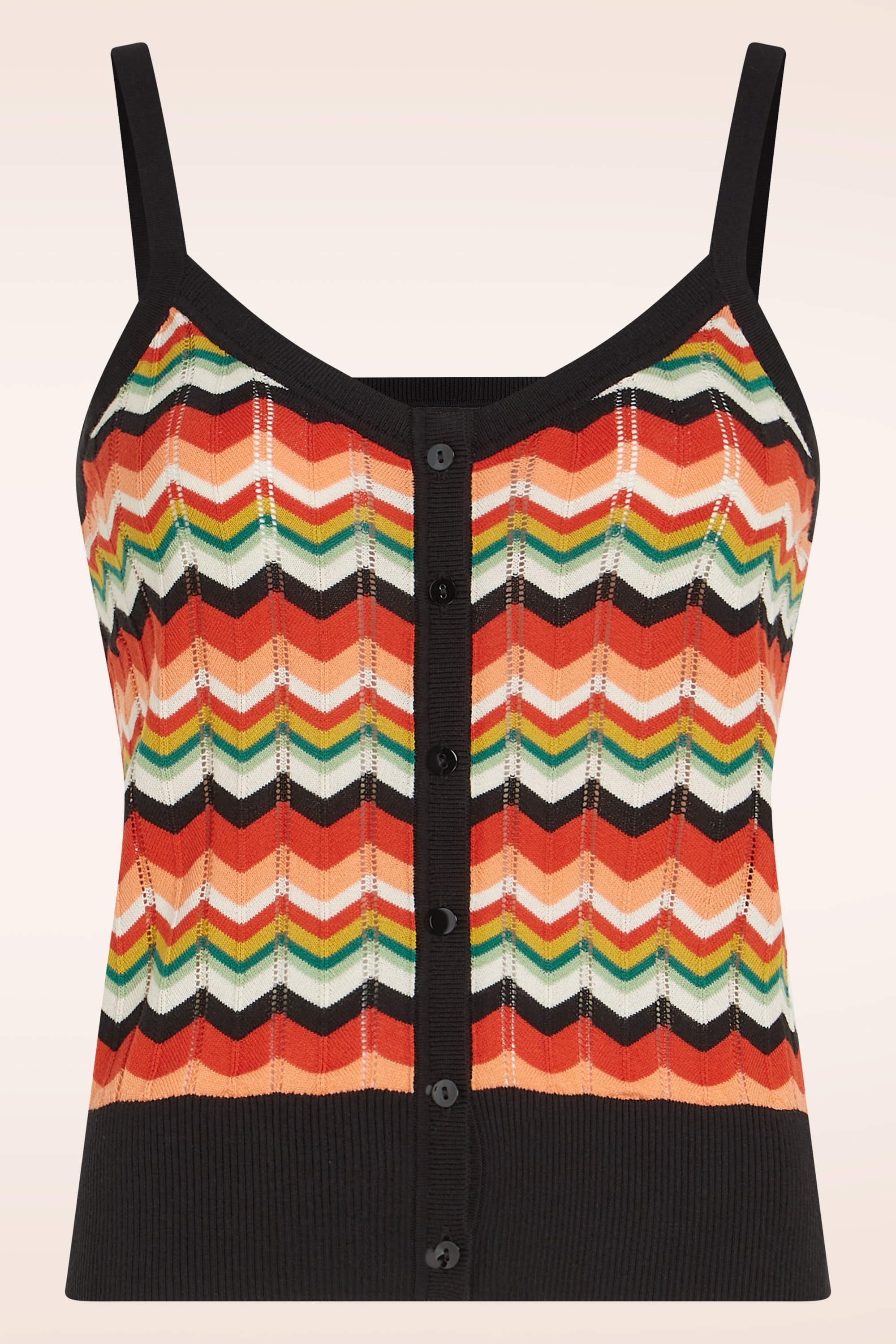 King Louie - Isa Le Roy gebreide top in multi 2