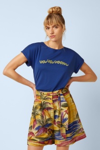 King Louie - Aria top in mazarine