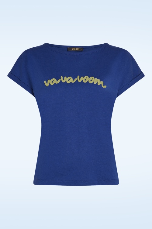 King Louie - Aria top in mazarine 2