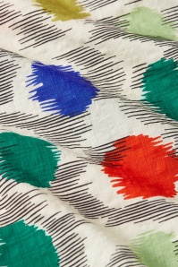 King Louie - Evelina Walton blouse in ice cream 4