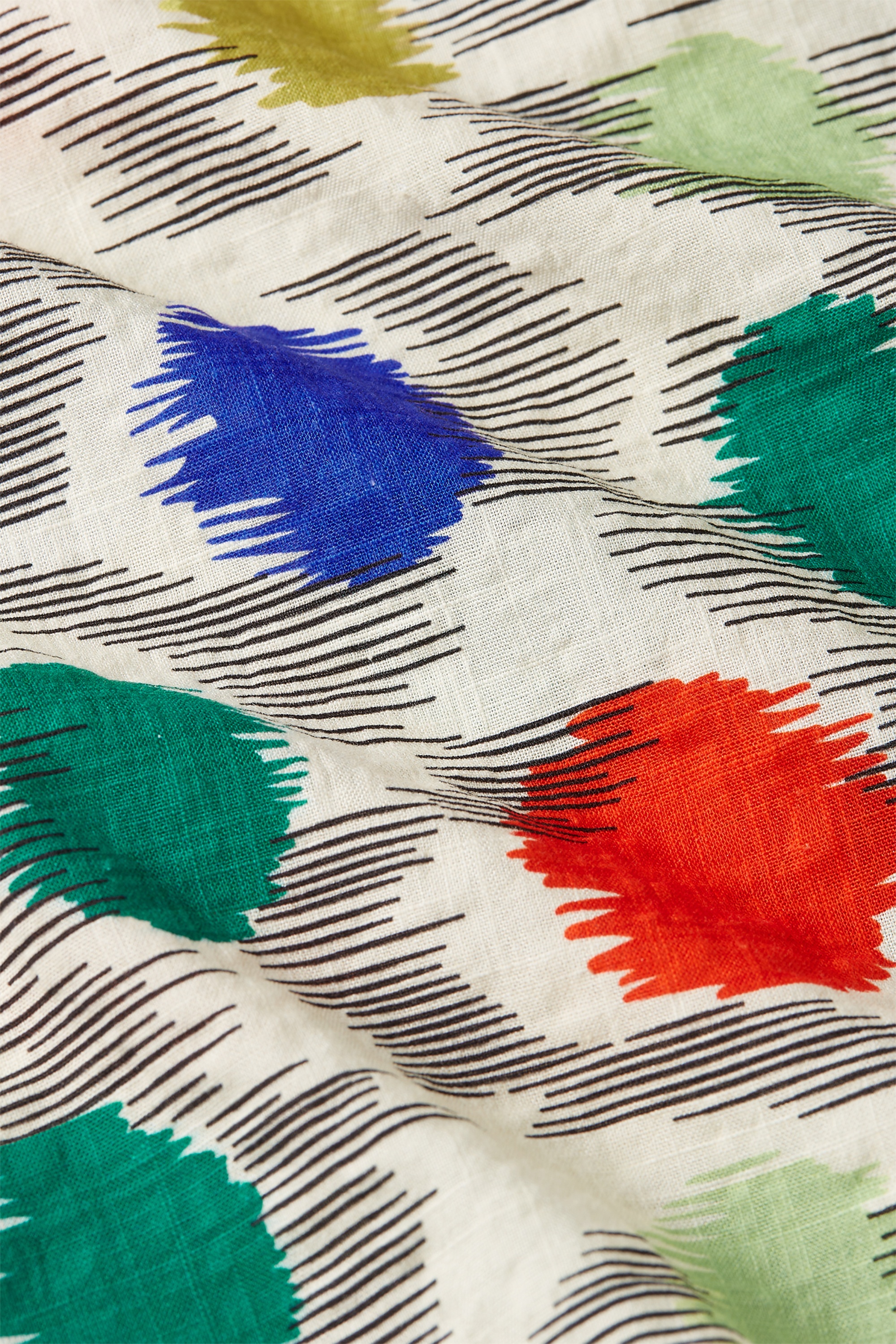 King Louie - Evelina Walton blouse in ice cream 4