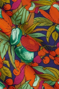 King Louie - Maisie Puerto blouse in strong blauw 4