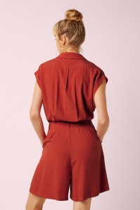 King Louie - Maria Deniz playsuit in summer fig 3