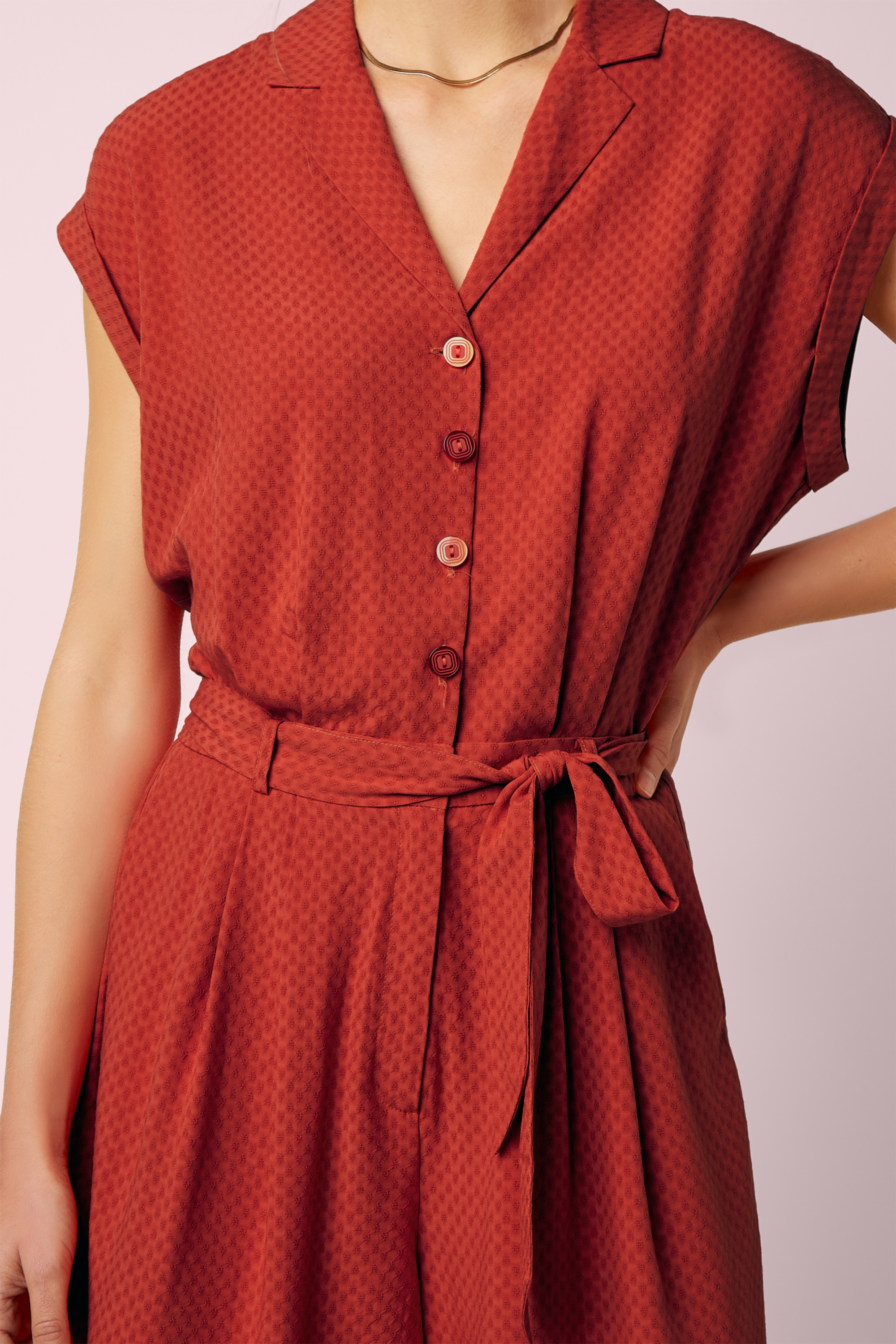 King Louie - Maria Deniz playsuit in summer fig 4