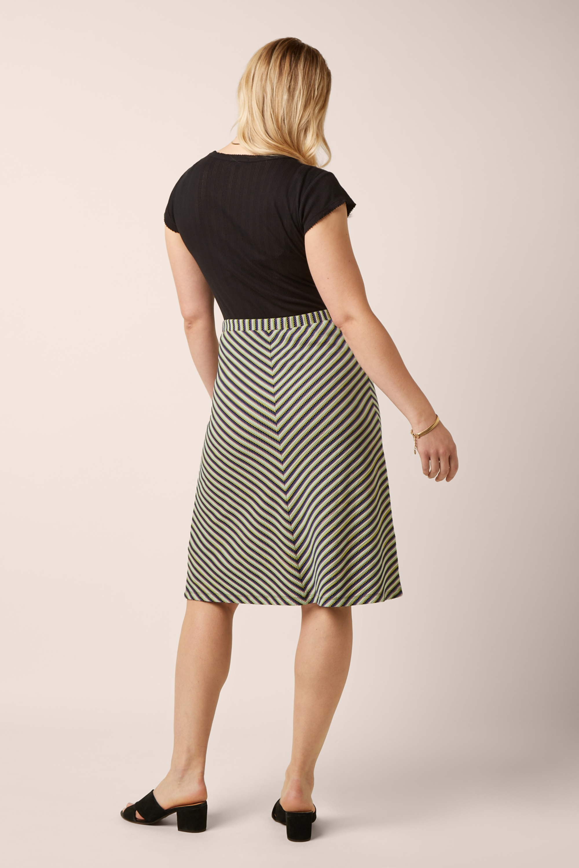 King Louie - Juno Beebop Stripe rok in multi 3