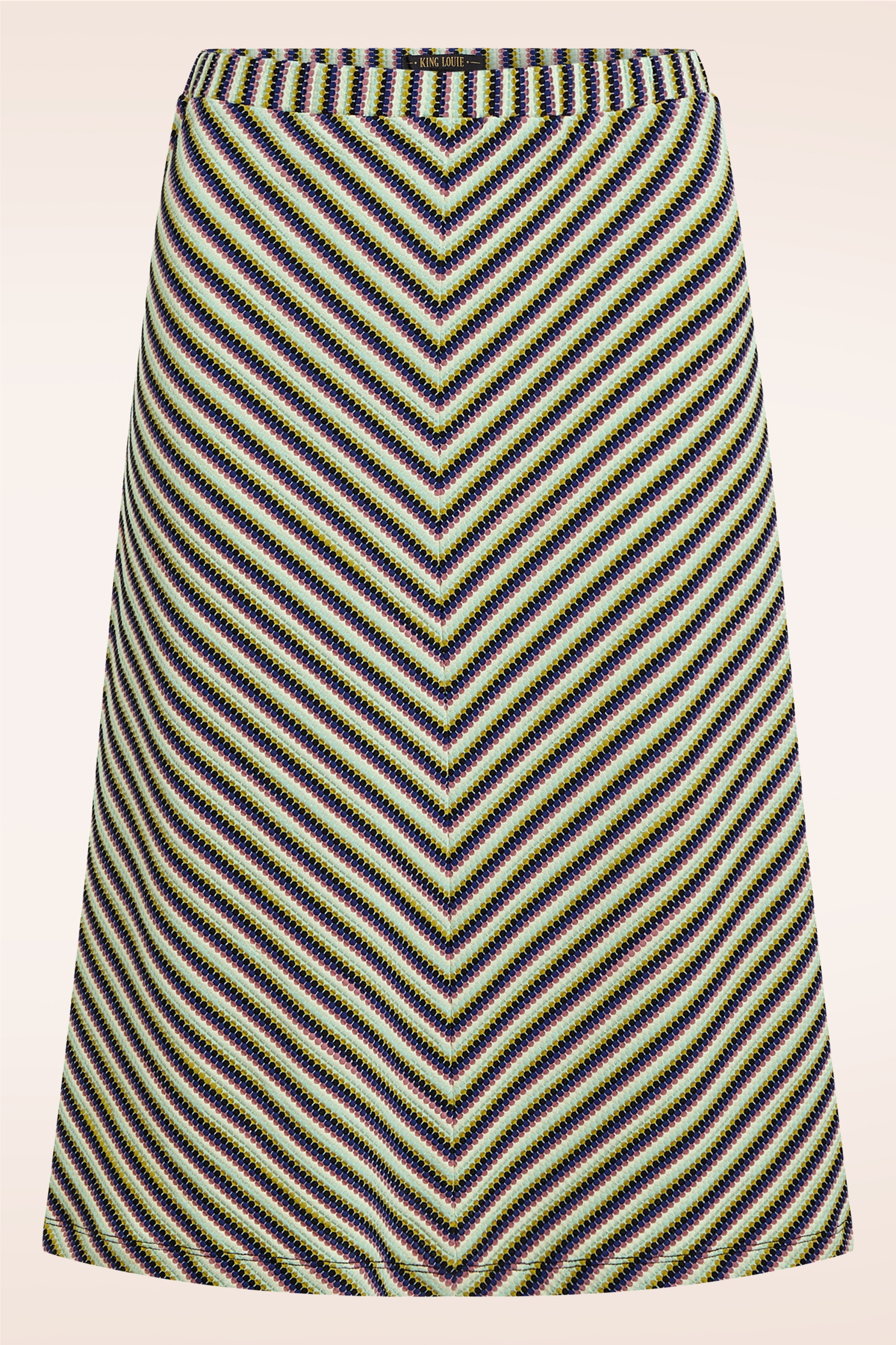 King Louie - Juno Beebop Stripe rok in multi 2