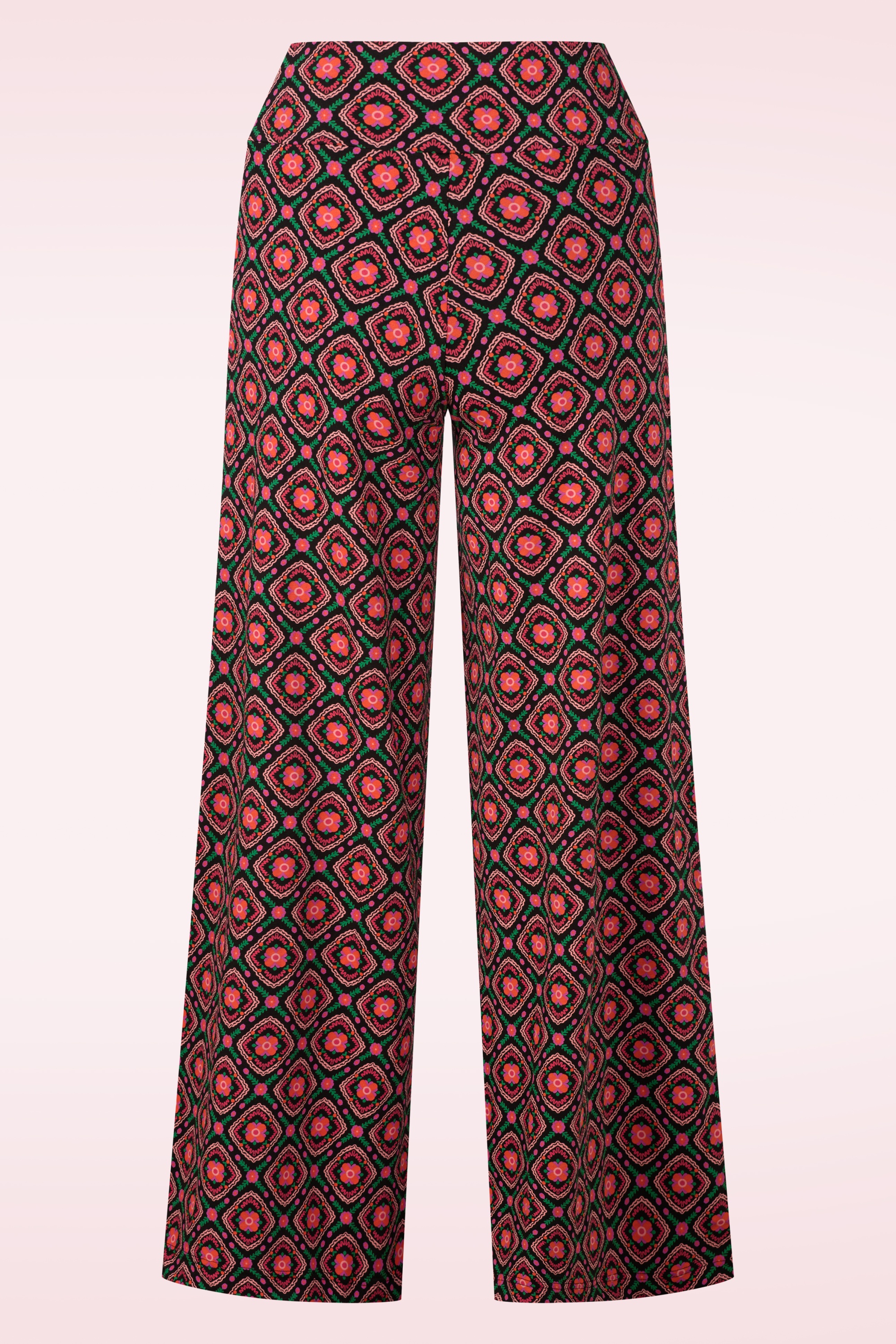 Blutsgeschwister - La Dietrich broek met wijde pijpen in Primrose Time  3