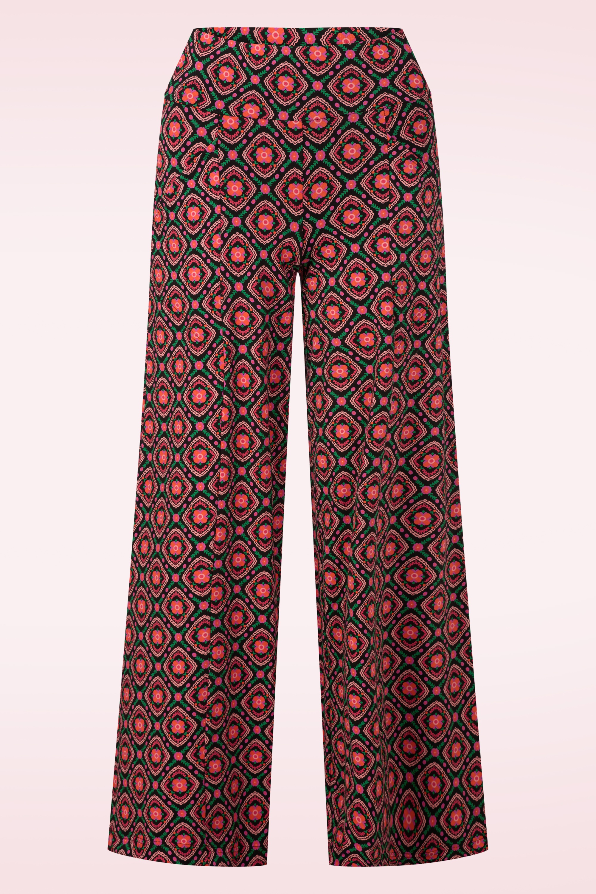 Blutsgeschwister - La Dietrich broek met wijde pijpen in Primrose Time 