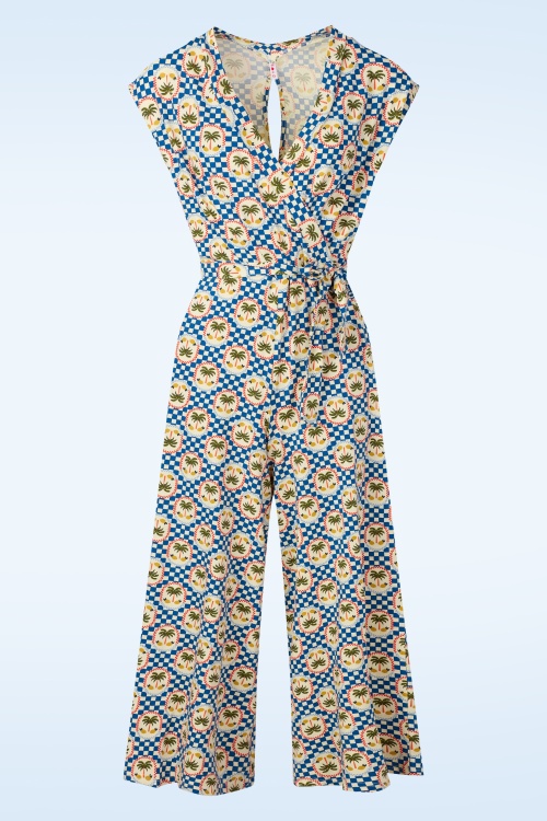 Blutsgeschwister - Hello Fritjes culotte jumpsuit in Citrons of Cannes