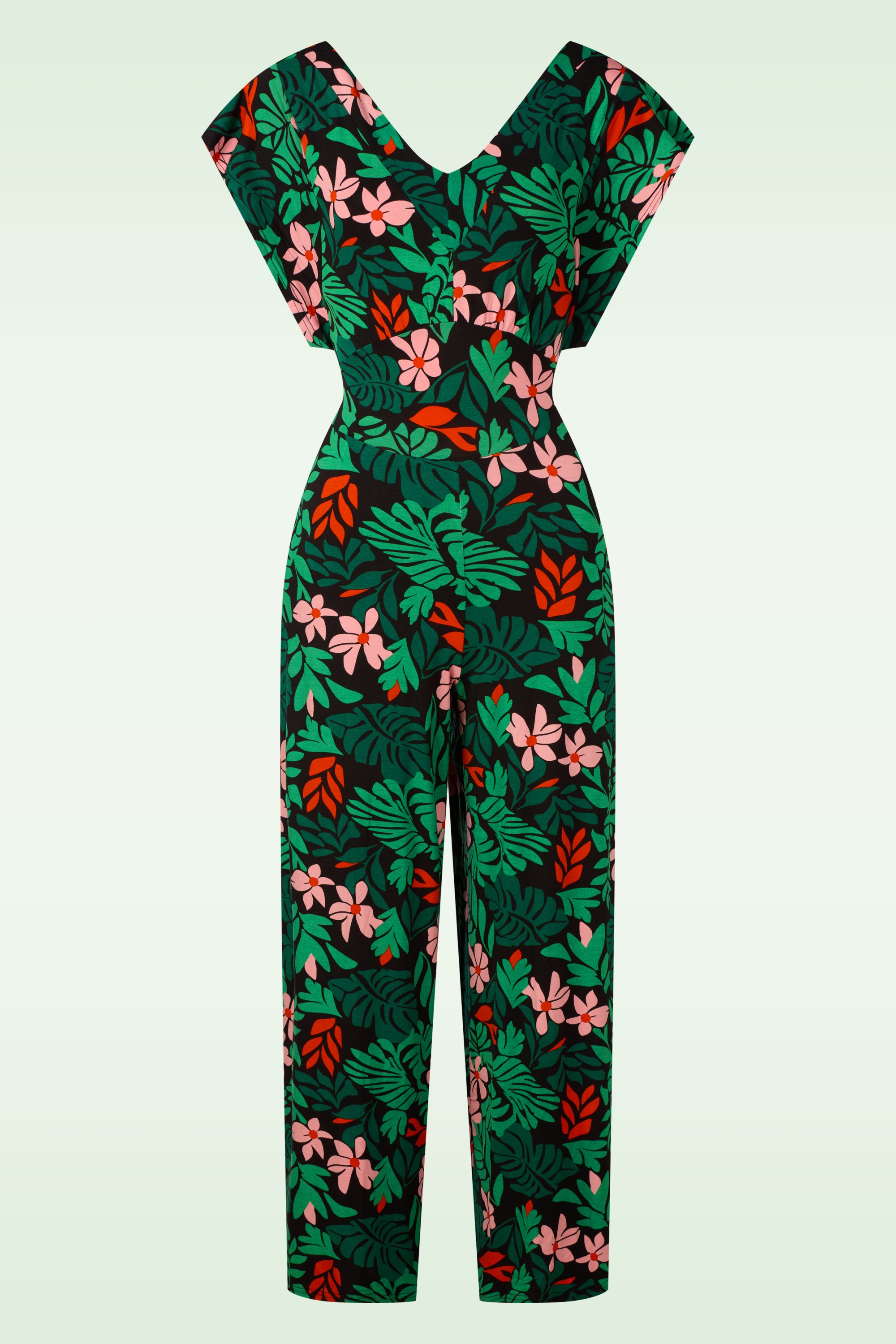 Blutsgeschwister - Wonder of Wisdom jumpsuit in Dreaming Under Palm Leaf