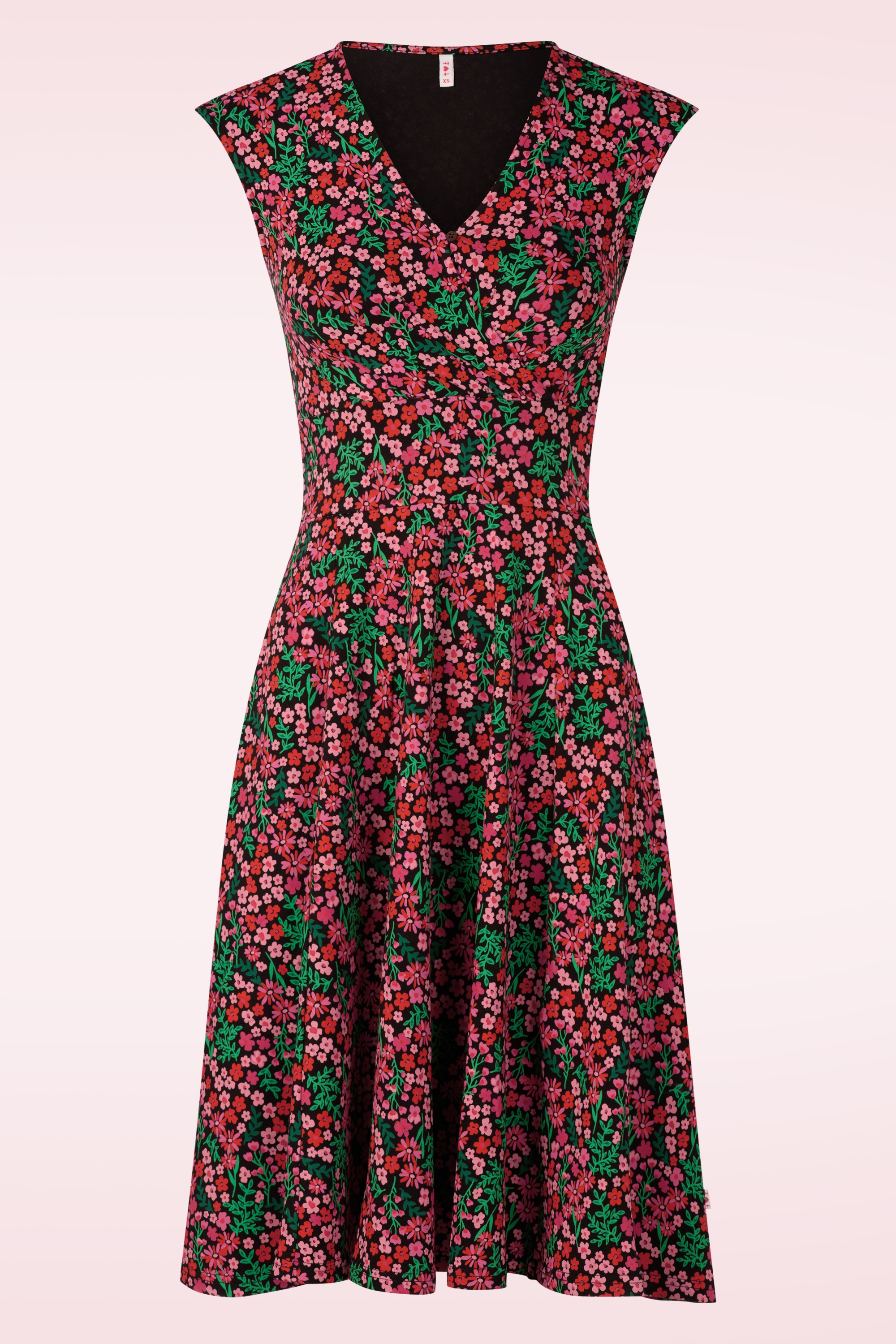 Blutsgeschwister - Shalala Tralala zomer jurk in Love Tropical Meadow