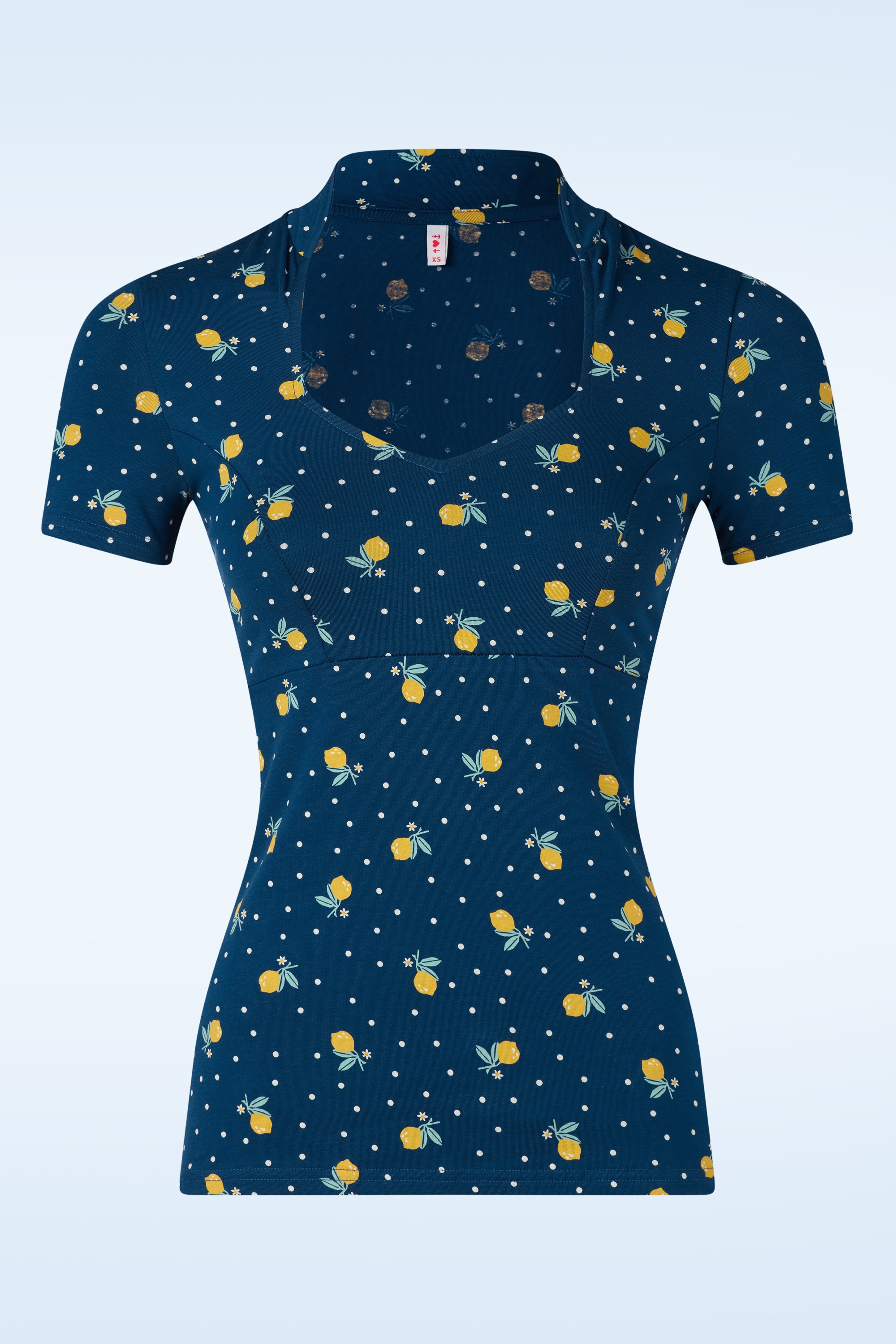 Blutsgeschwister - Pow Wow Vau top in Lemon Rain