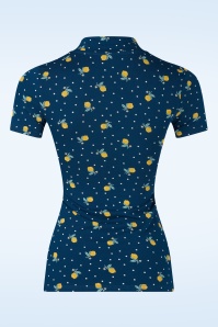 Blutsgeschwister - Pow Wow Vau top in Lemon Rain 3