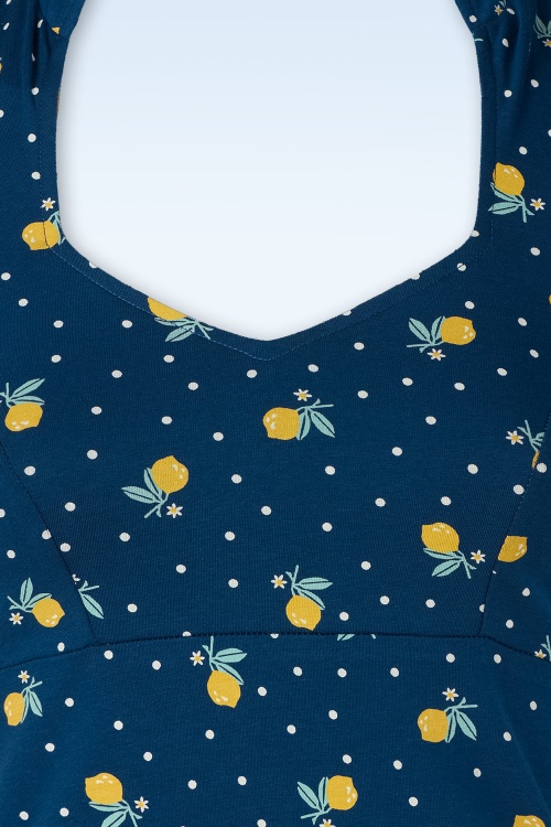 Blutsgeschwister - Pow Wow Vau top in Lemon Rain 2