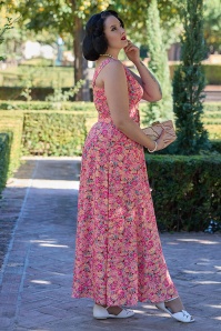 Miss Candyfloss - Shayna Jovial Floral maxi jurk in multi 3